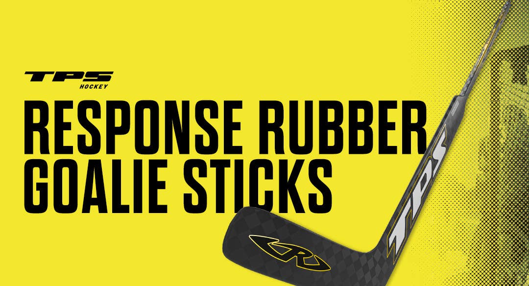 TPS Hockey: Response Rubber Goalie Sticks