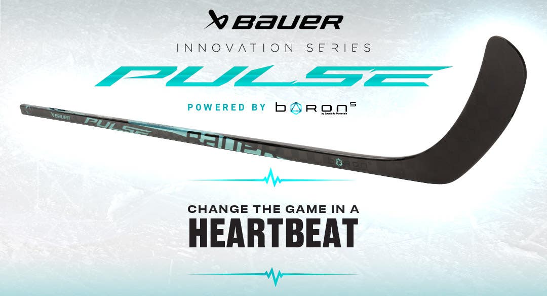 Bauer Innovation Series Pulse powered by boron. Change the game in a heartbeat.