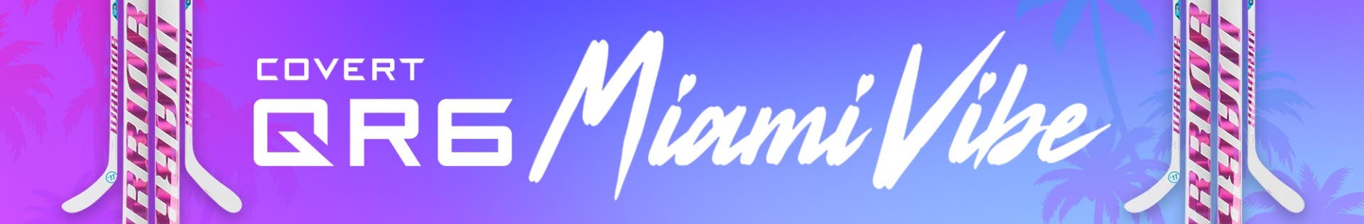 Warrior Covert QR6 Miami Vibe Hockey Sticks