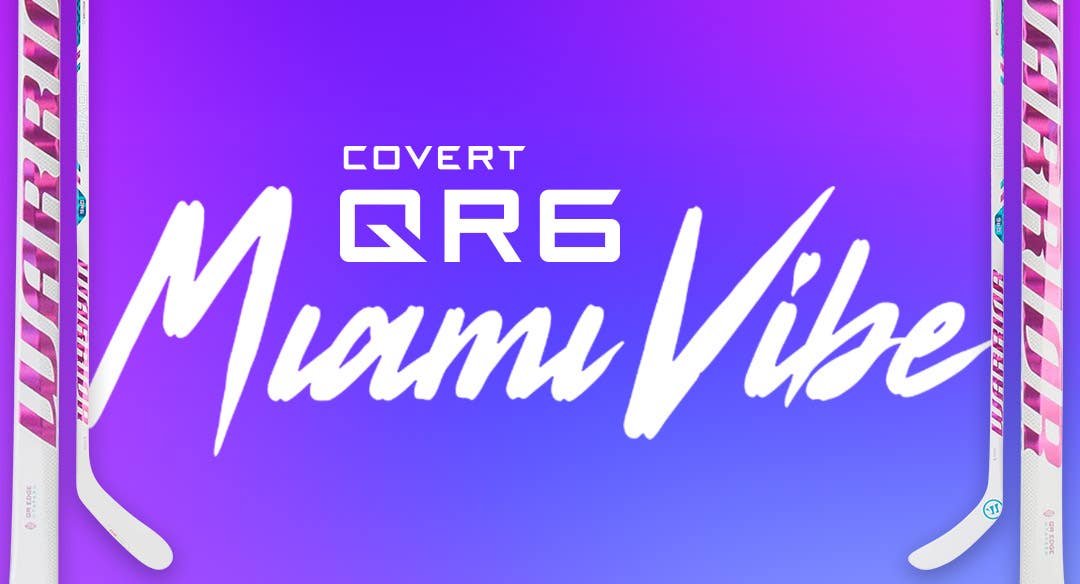 Warrior Covert QR6 Miami Vibe Hockey Sticks