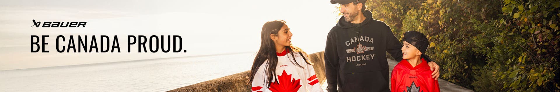Bauer Hockey Canada Olympic apparel. Be Canada proud.