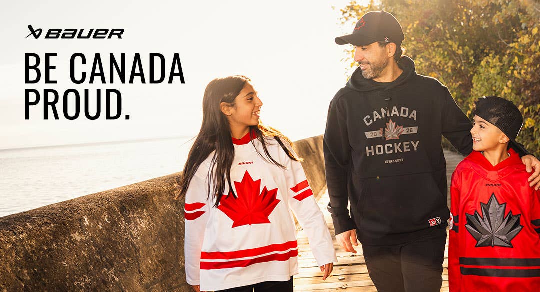 Bauer Hockey Canada Olympic apparel. Be Canada proud.
