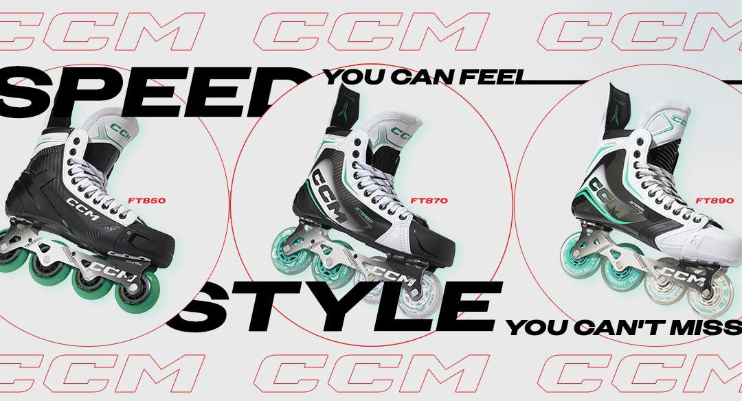 CCM Jetspeed Roller Hockey Skates. Speed you can feel. Style you can't miss.