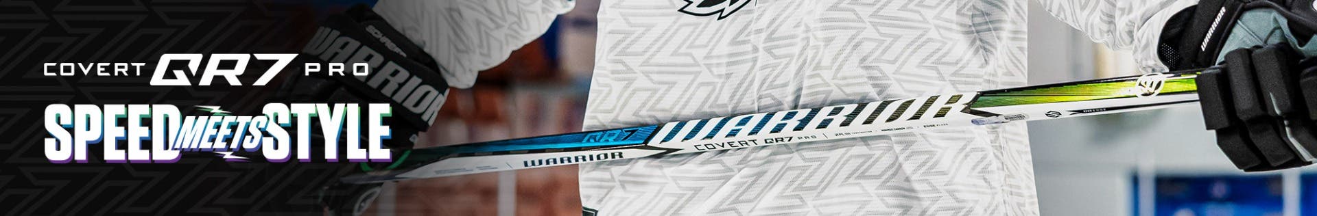 Warrior Covert QR7 Hockey Sticks. Speed meets style.