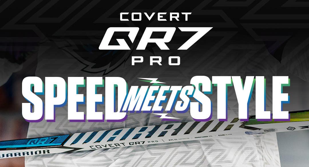 Warrior Covert QR7 Hockey Sticks. Speed meets style.