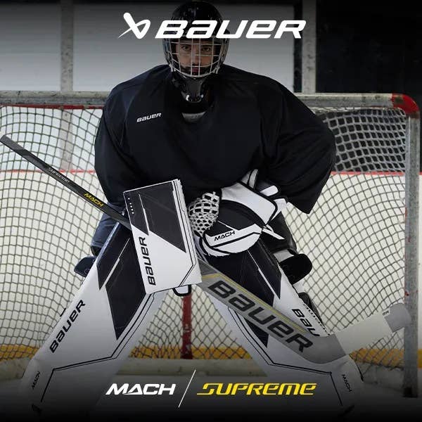 Bauer Supreme Mach Goalie Equipment