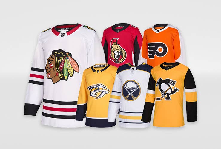 50% Off Adidas NHL Jerseys